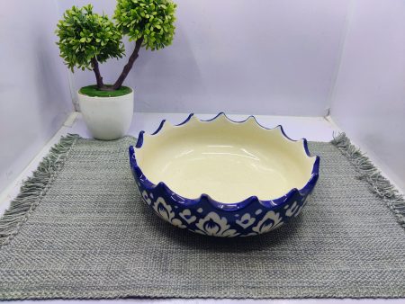 Handmade Serving Bowl Round